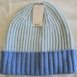 Mixit Blue Knitt Beanie